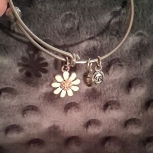 Brighton Silver and White Charm Bracelet